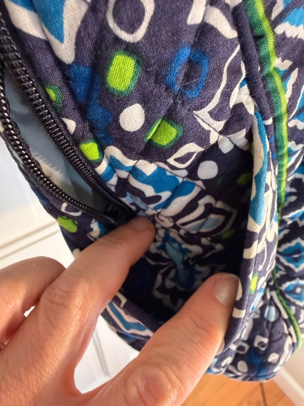 👶🏻Vera Bradley Diaper Bag, Pre-loved, retired pattern 